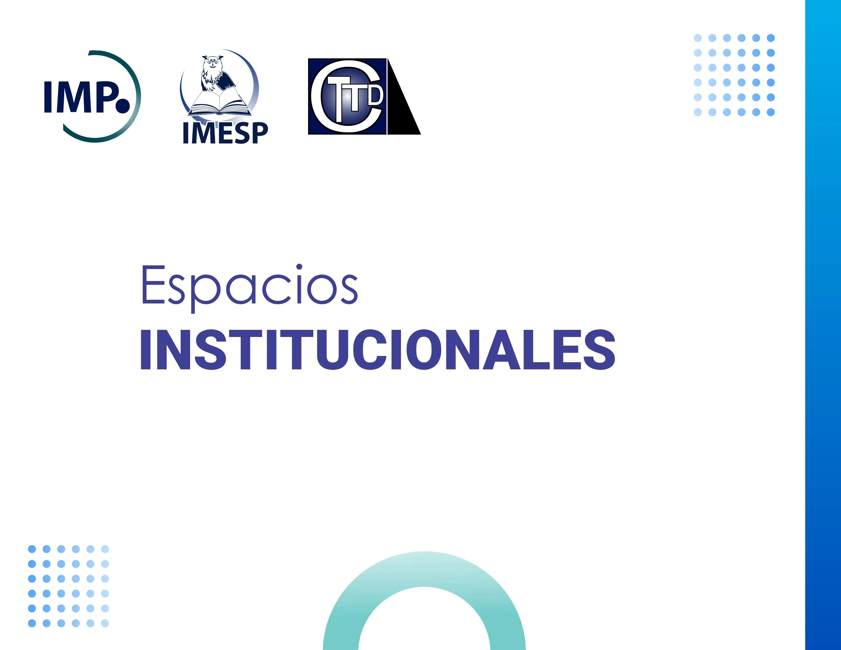 Espacios institucionales